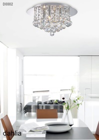 Dahlia Crystal Ceiling Lights Deco Flush Crystal Fittings Dahlia Crystal Ceiling Lights Deco Flush Crystal Fittings